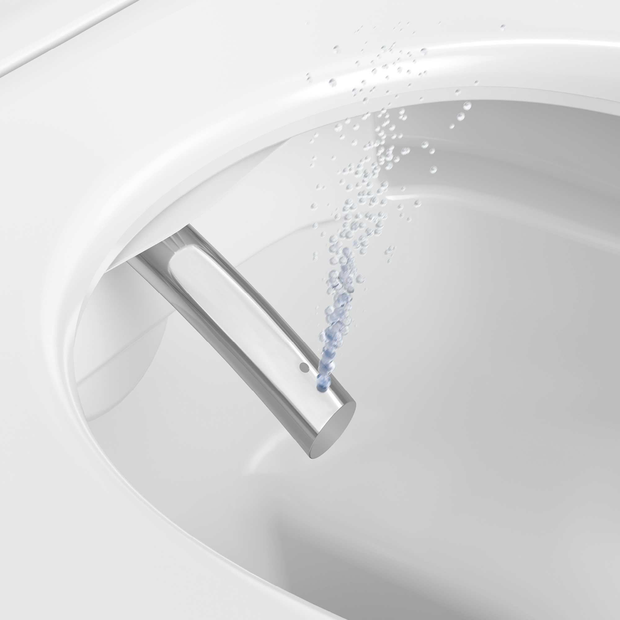 Ladywash of a Duravit SensoWash shower toilet