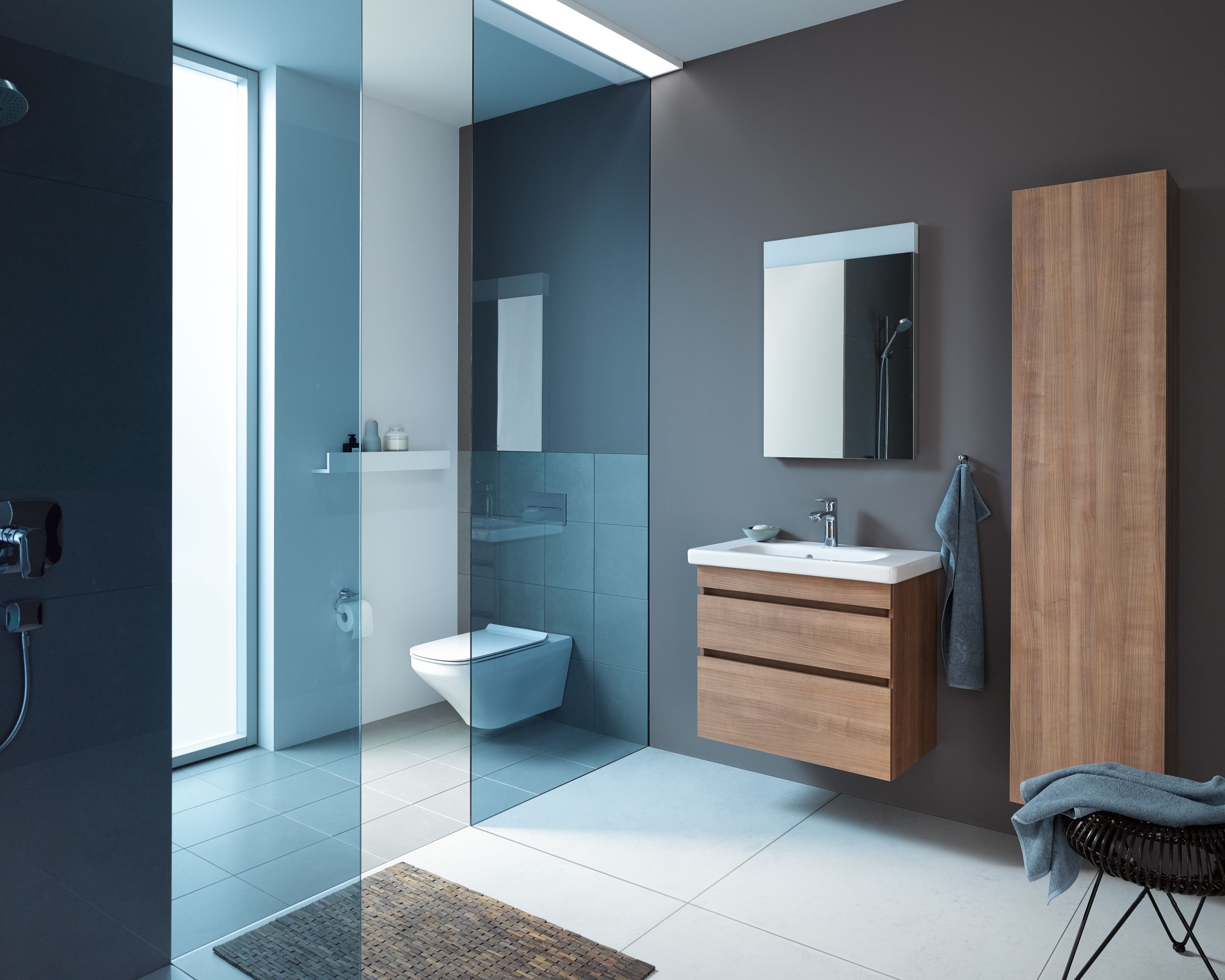 Modernes Badezimmer mit DuraStyle Bademöbel