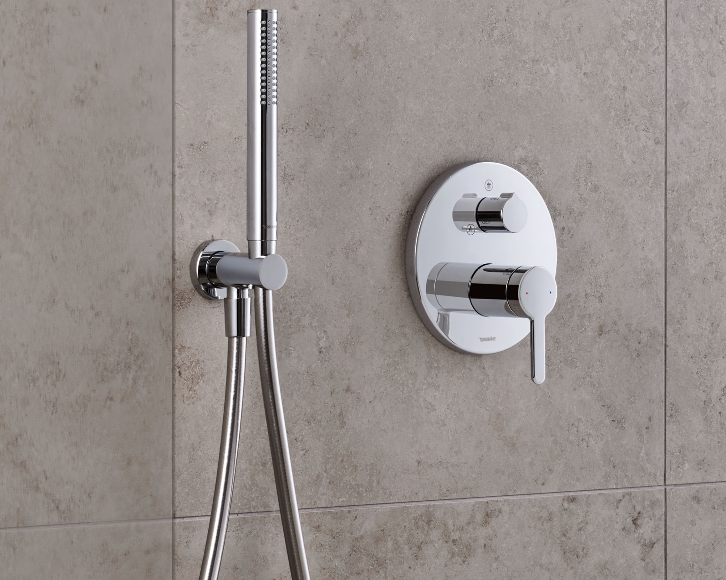 Duravit C.1 Duschsystem mit Stabbrause
