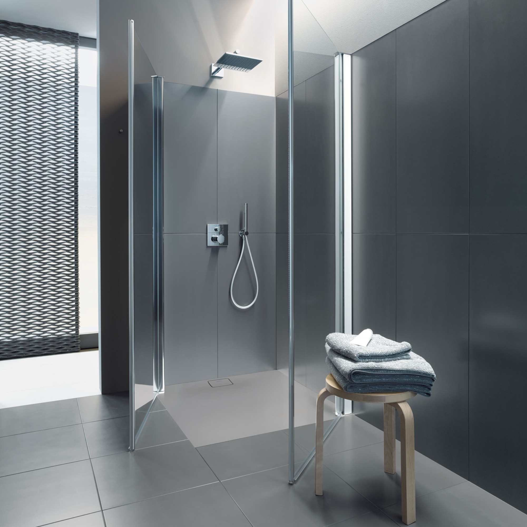 Barrierefreies Bad mit Dusche