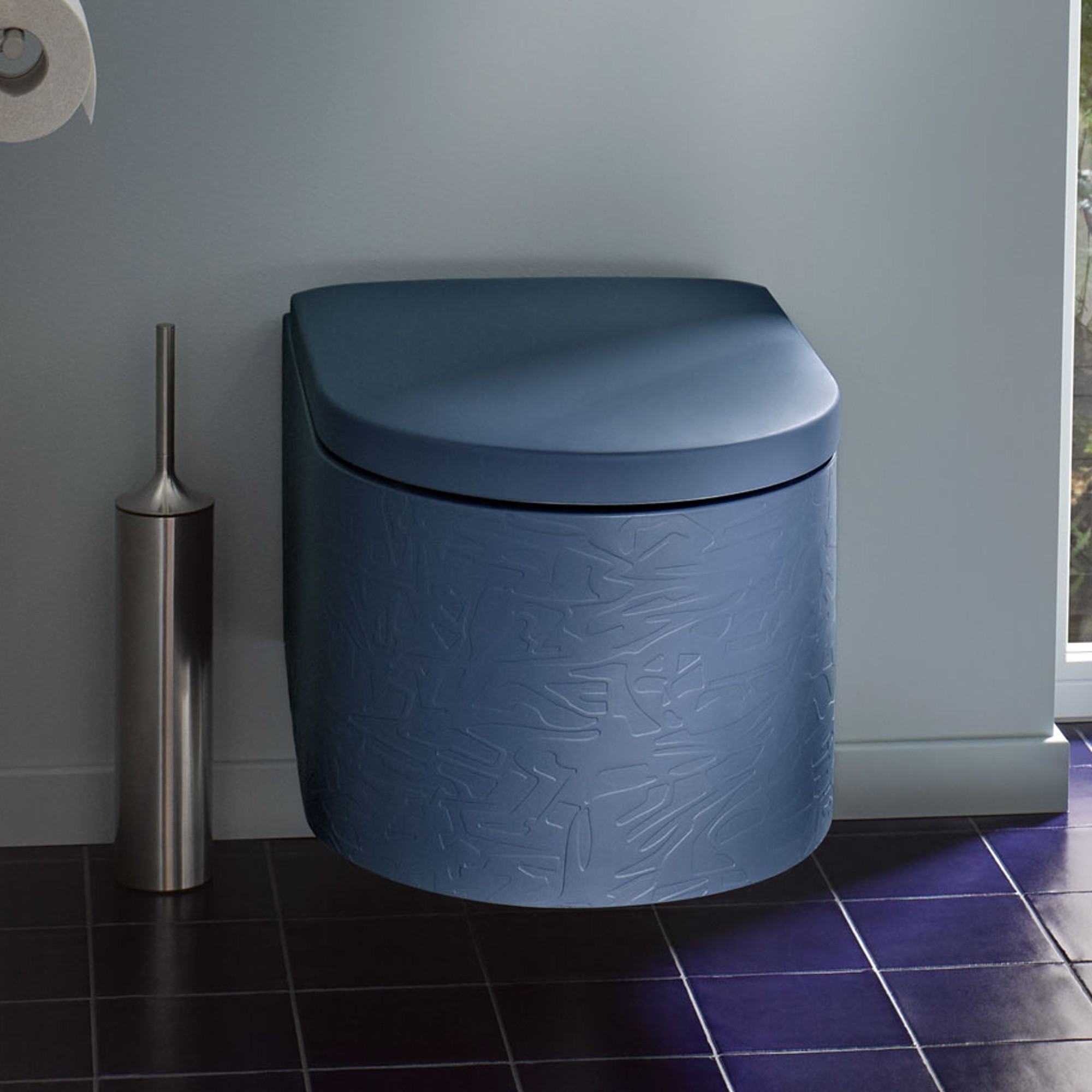 Duravit Vitrium wall-hung toilet