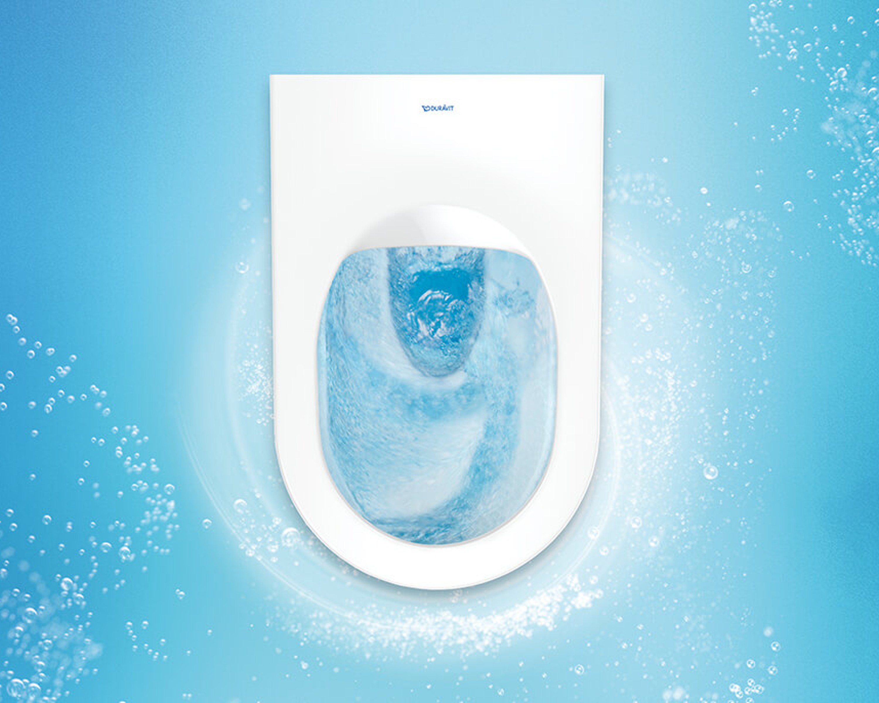 Toilette mit kraftvoller HygieneFlush Spülung