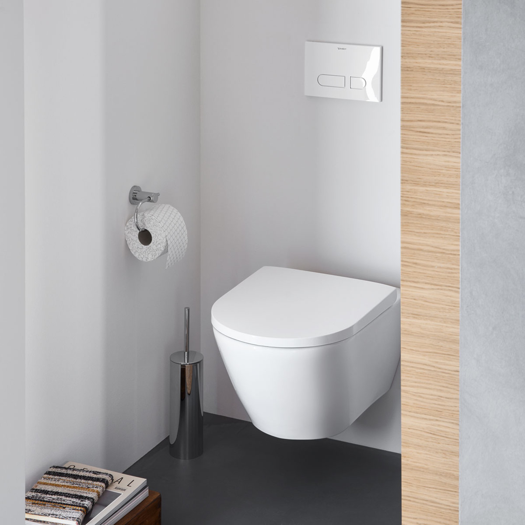 Ovale D-Neo Toilette hängend