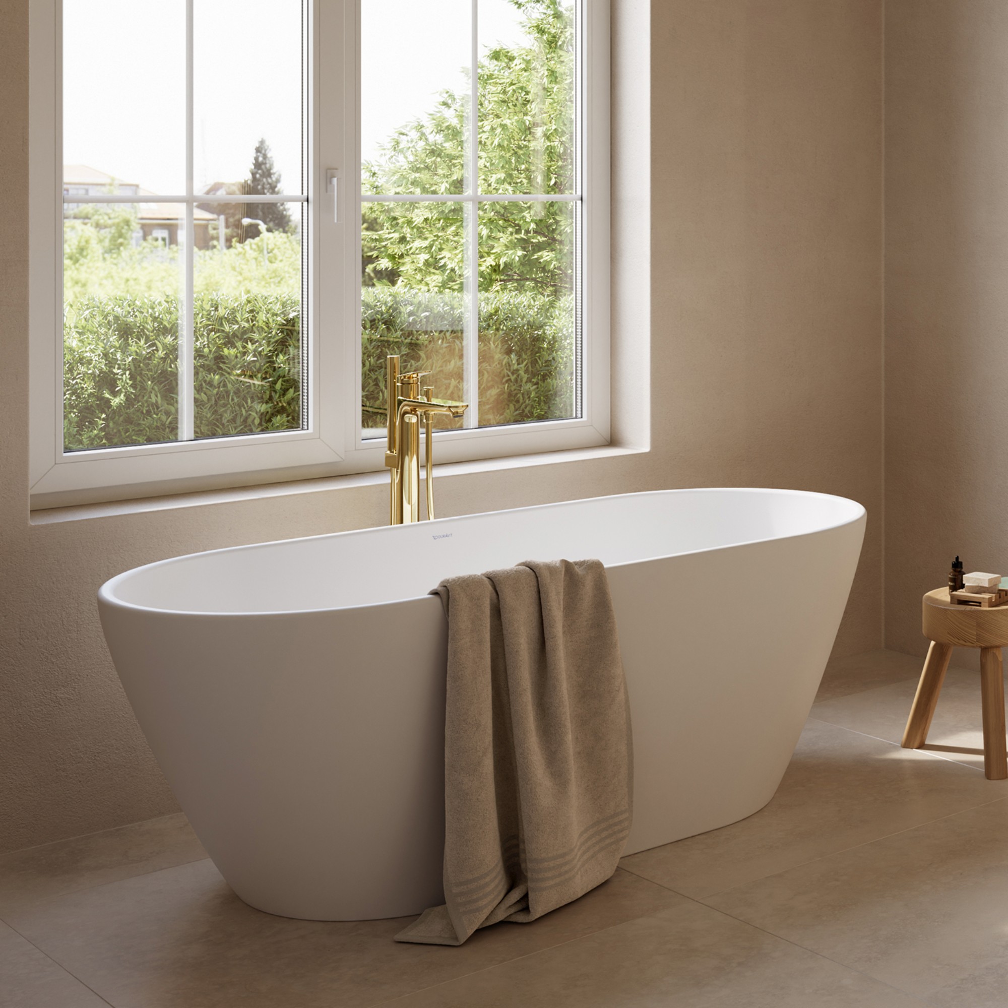 Vasca centro stanza Duravit D-Neo