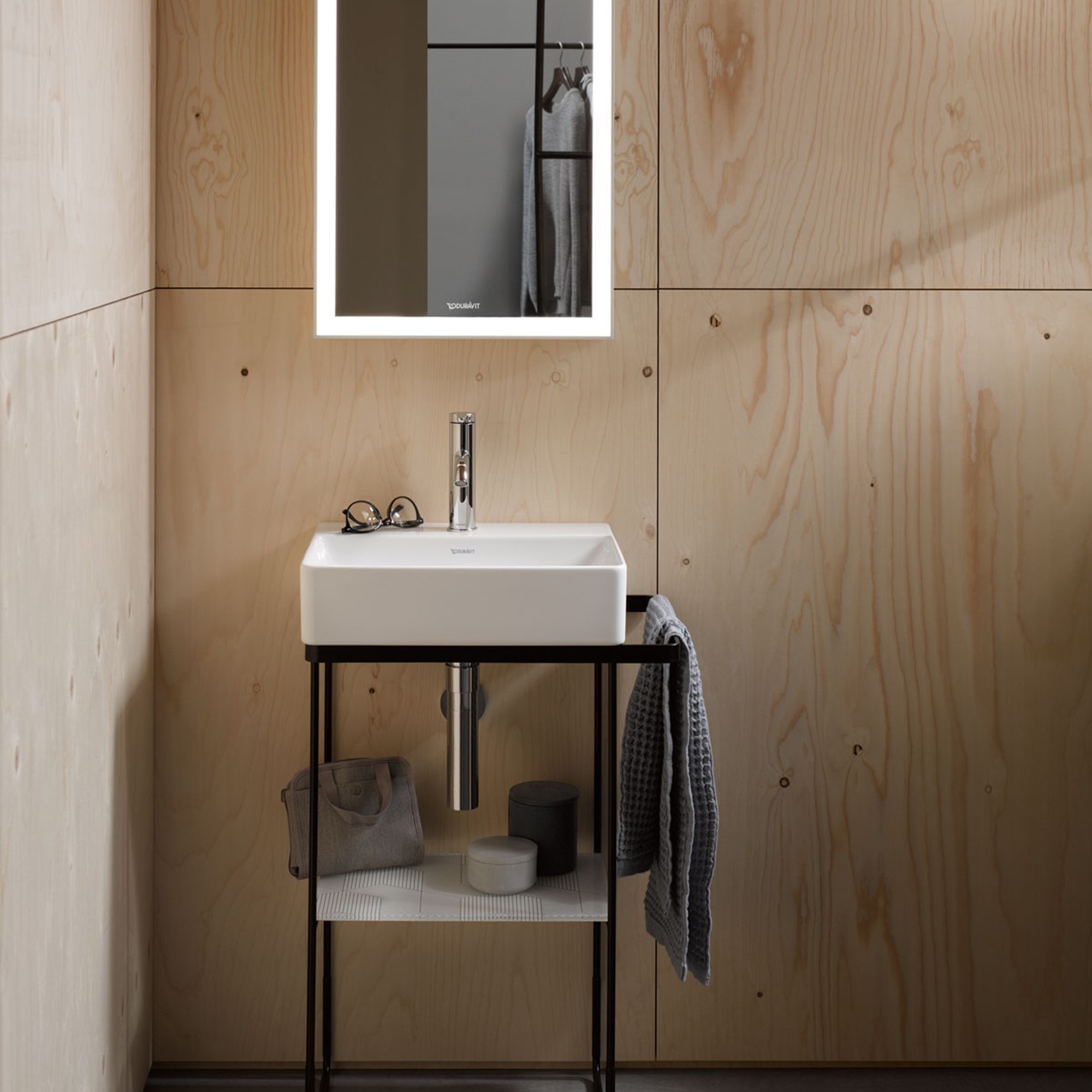 Kompaktes Handwaschbecken für kleine Bäder