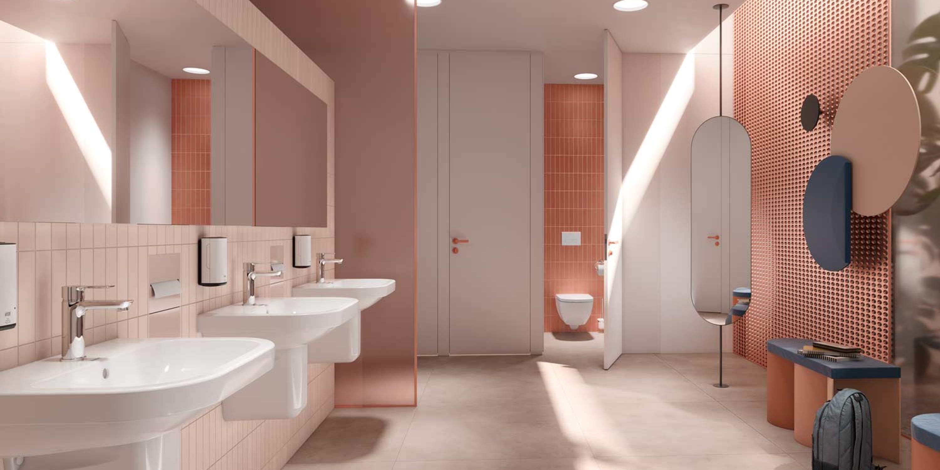 Range of sinks from the Duravit D-Code series