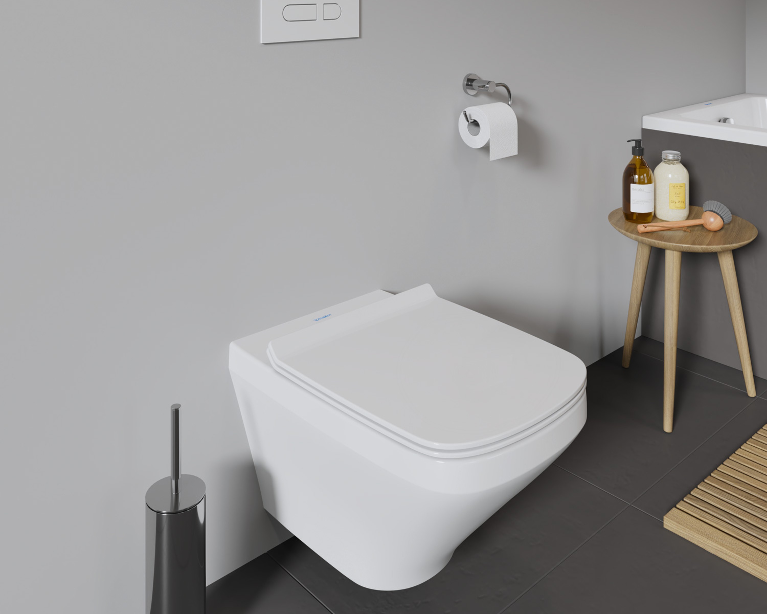 Wall-mounted toilet from the Duravit DuraStyle series