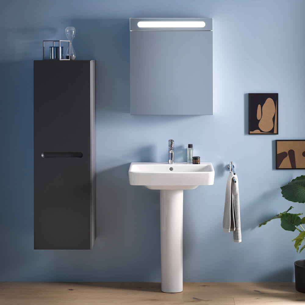 Duravit No.1 Waschbecken mit Standsäule