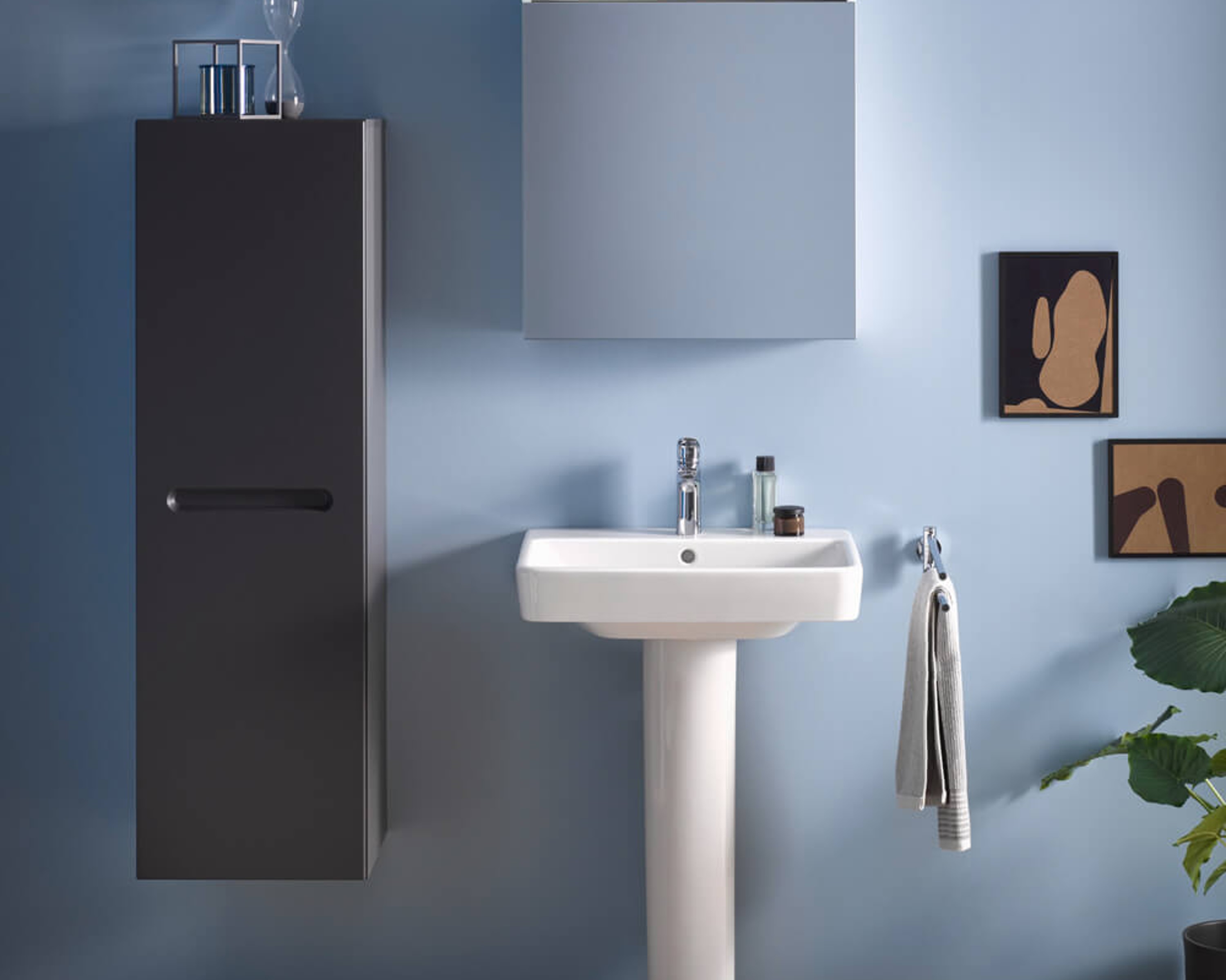 Duravit No.1 Waschbecken mit Standsäule