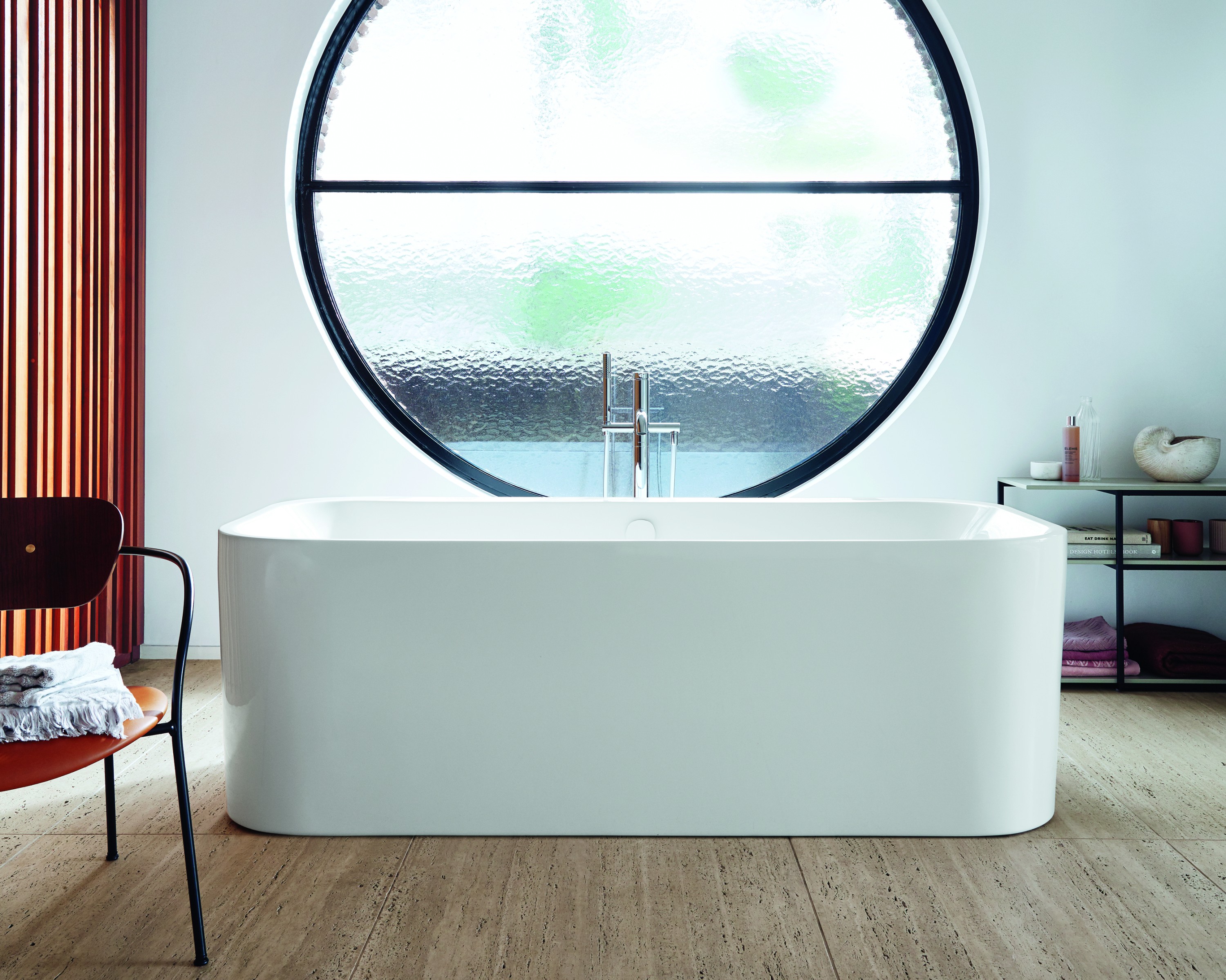 Vasca da bagno centro stanza Happy D.2 di Duravit