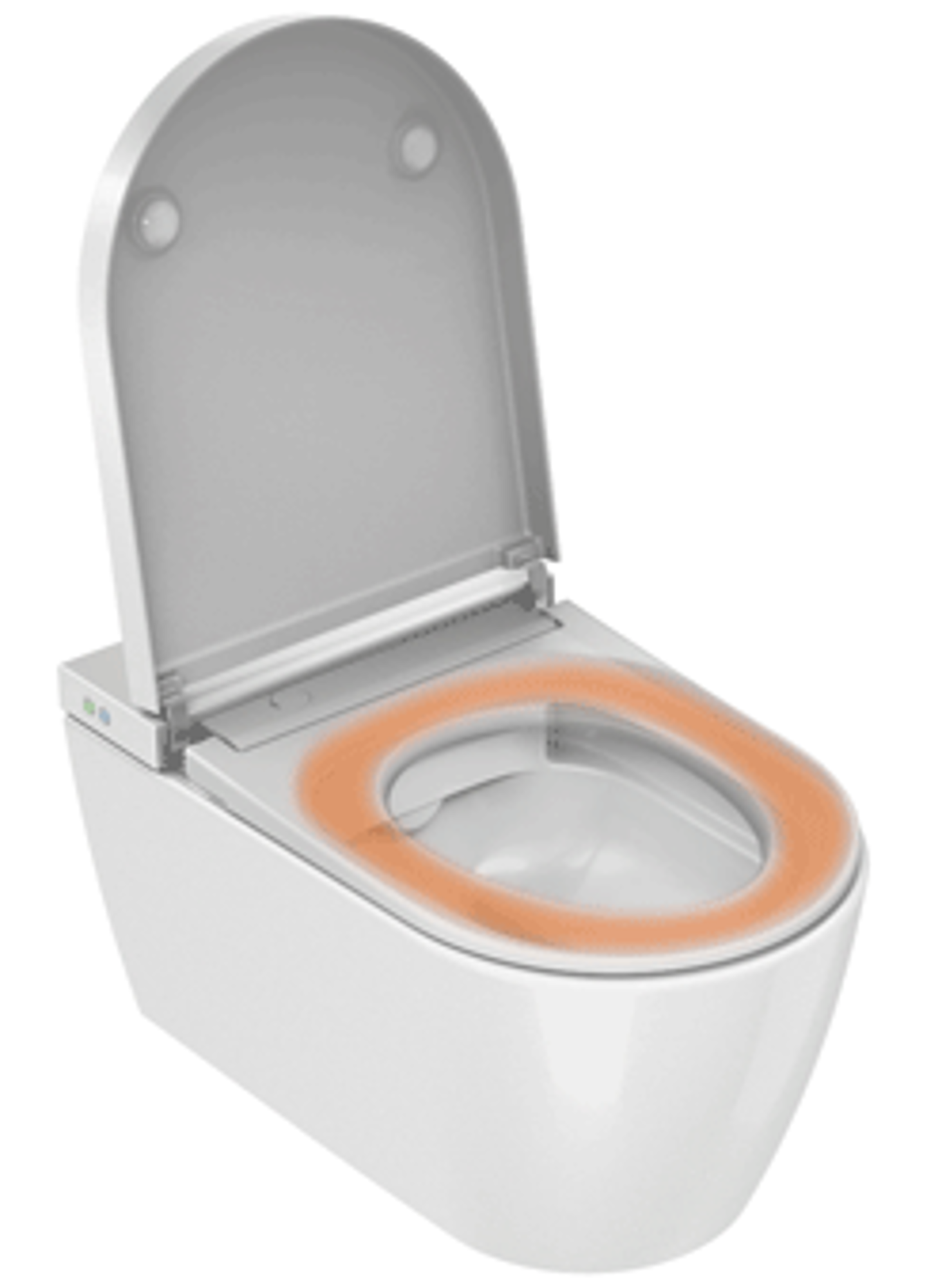 SensoWash® seat-heating function