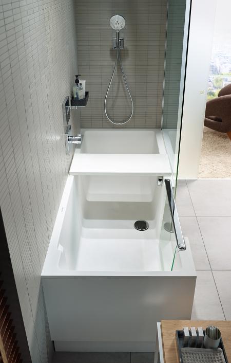 Begehbare Badewanne von oben