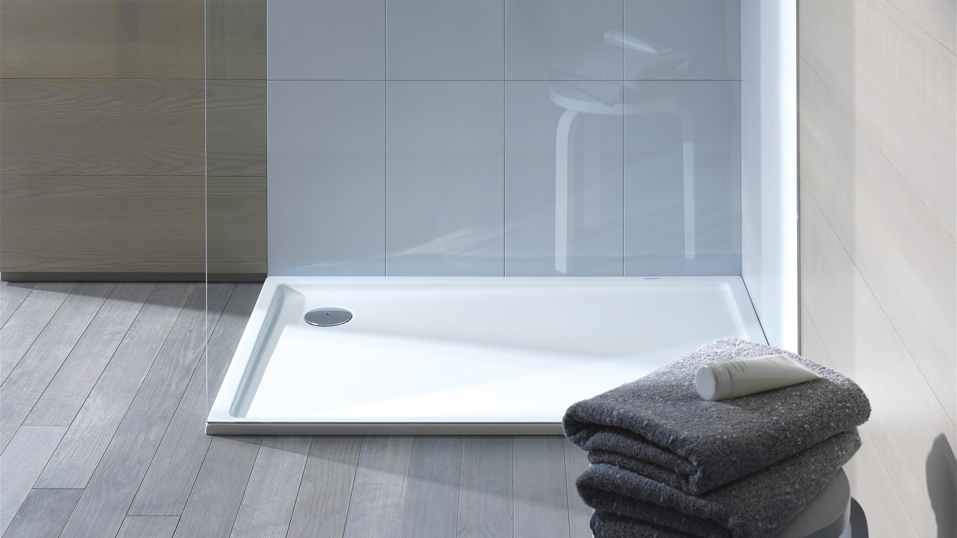 Duschwanne der Serie Starck Slimline von Duravit