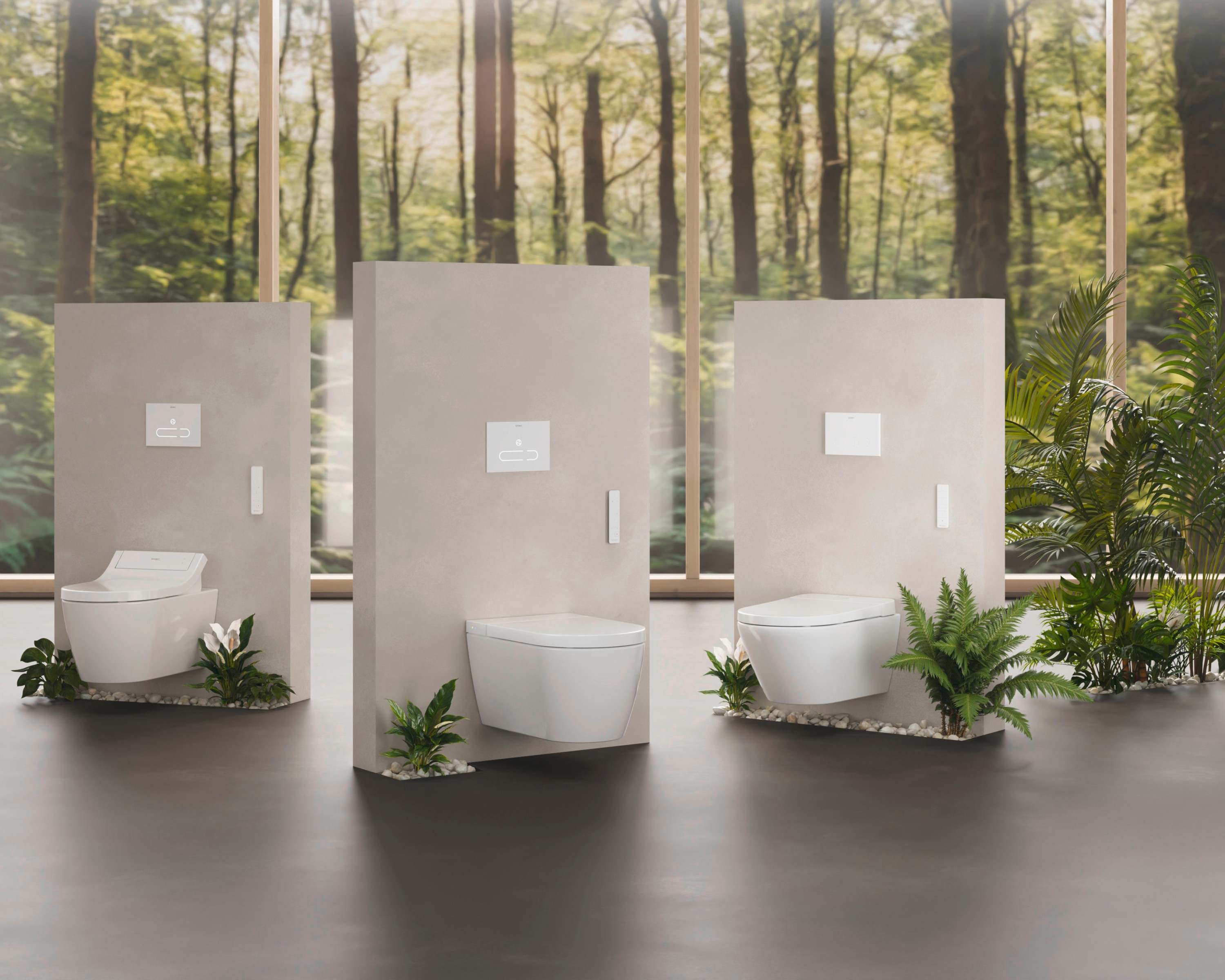 List of SensoWash shower toilet models from Duravit