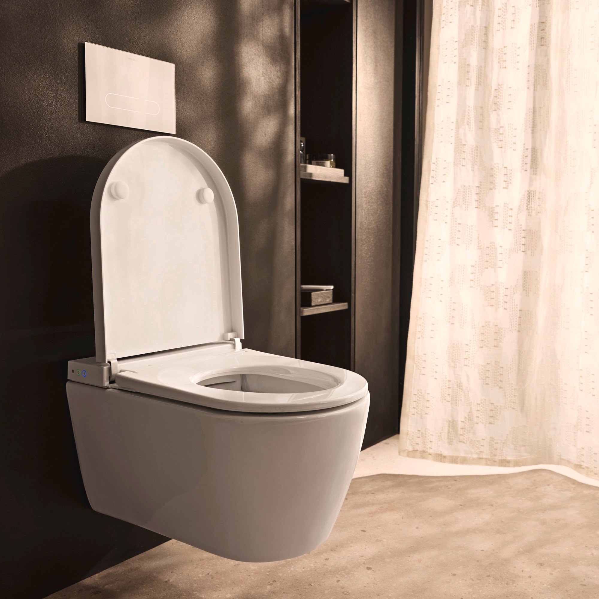 SensoWash D-Neo shower toilet from Duravit with seat sensor