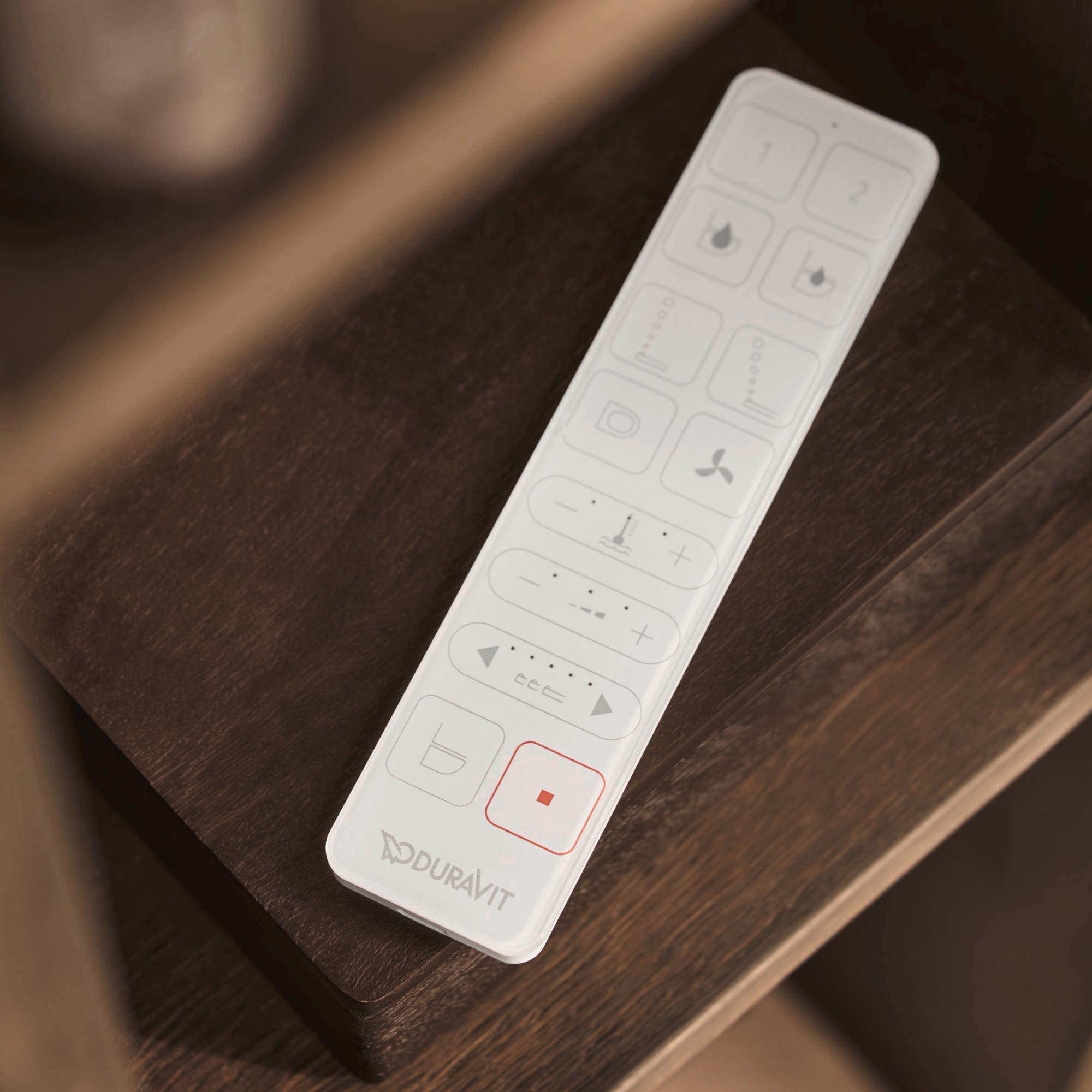 Remote control for a SensoWash shower toilet