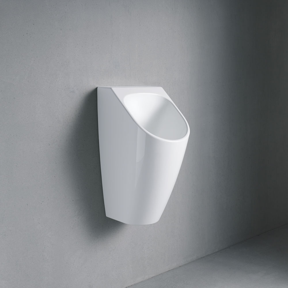 Urinal an Betonwand von Duravit