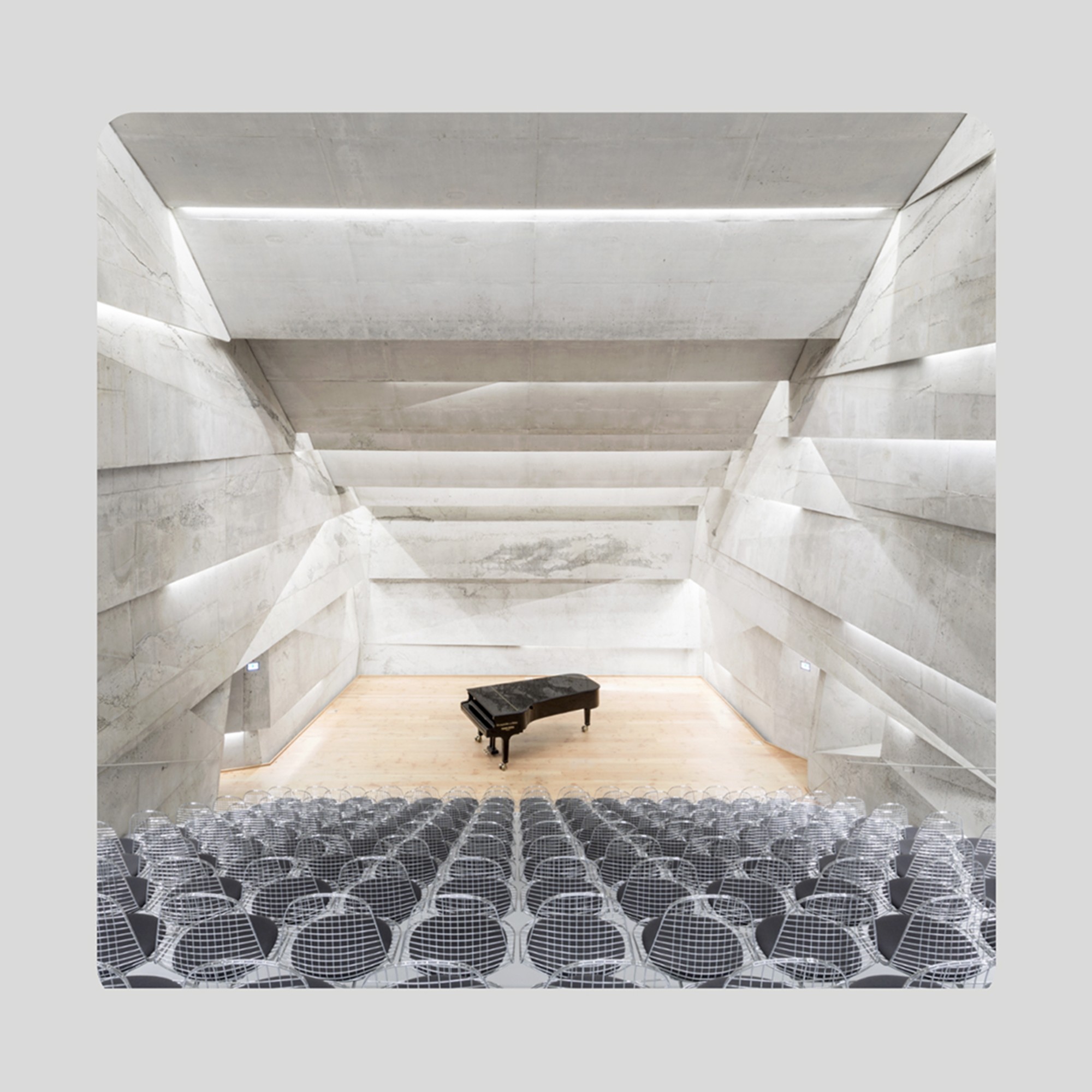 Innenaufnahme der Duravit Referenz Konzerthaus Blaibach