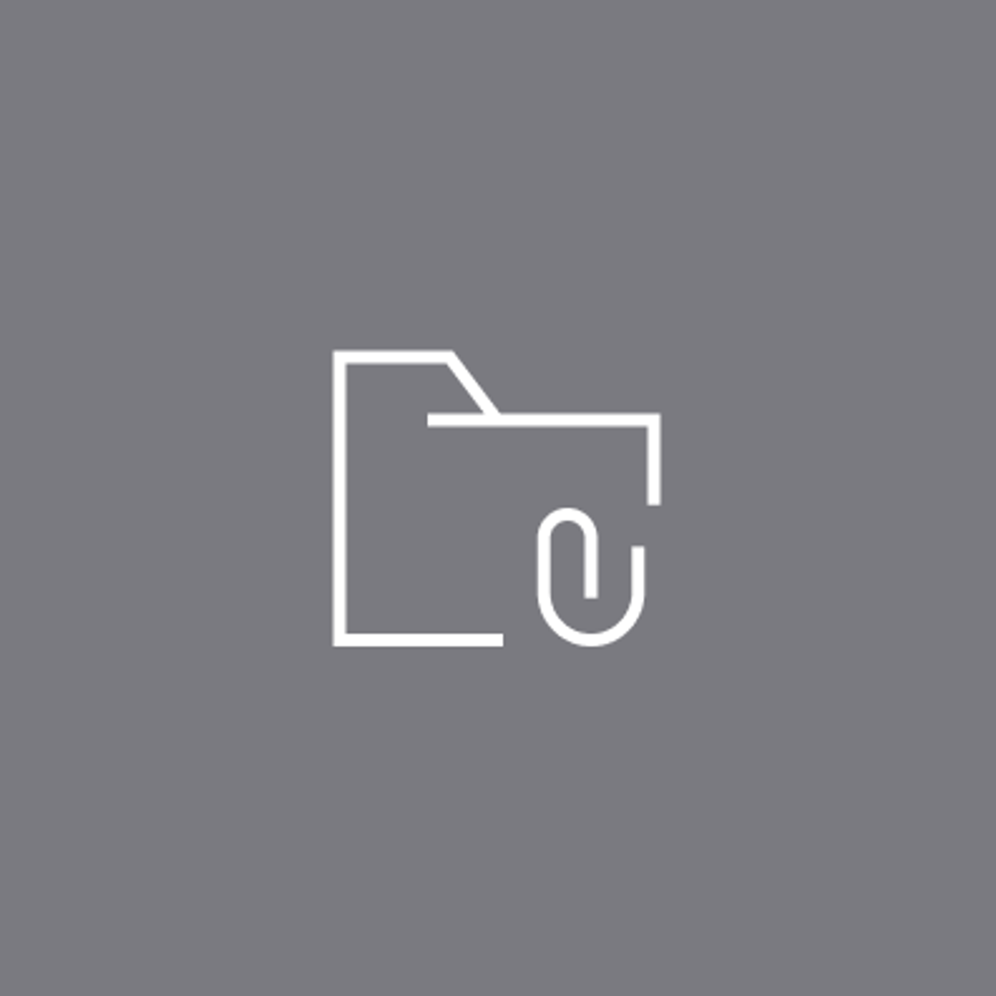 Graue Fläche mit weißem Icon: Duravit Presse Kits 