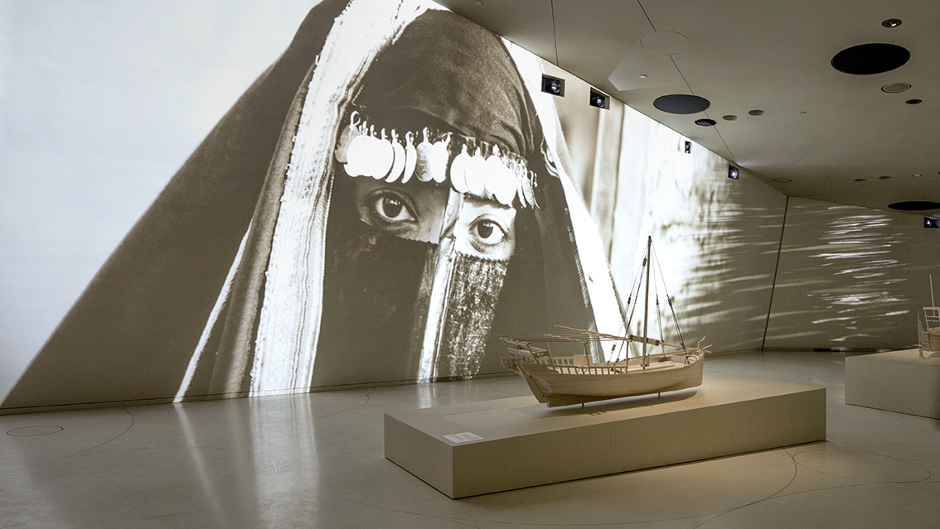 Qatar National Museum, interior view of the building