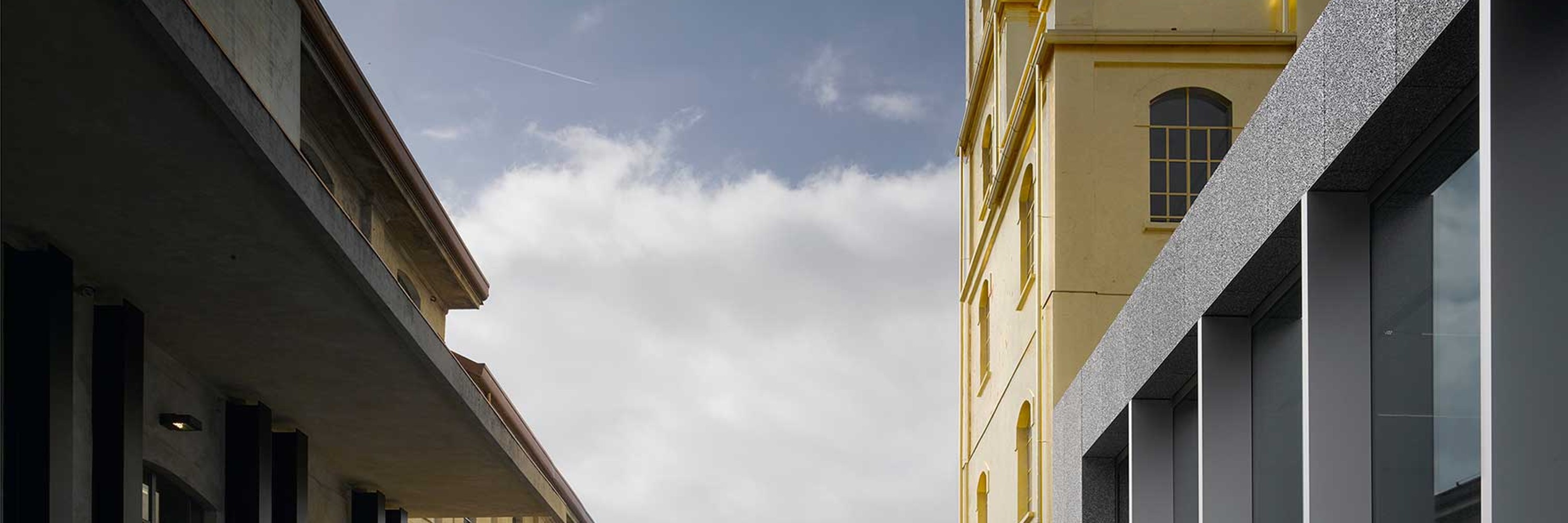 Fondazione Prada Milano, exterior view of the building
