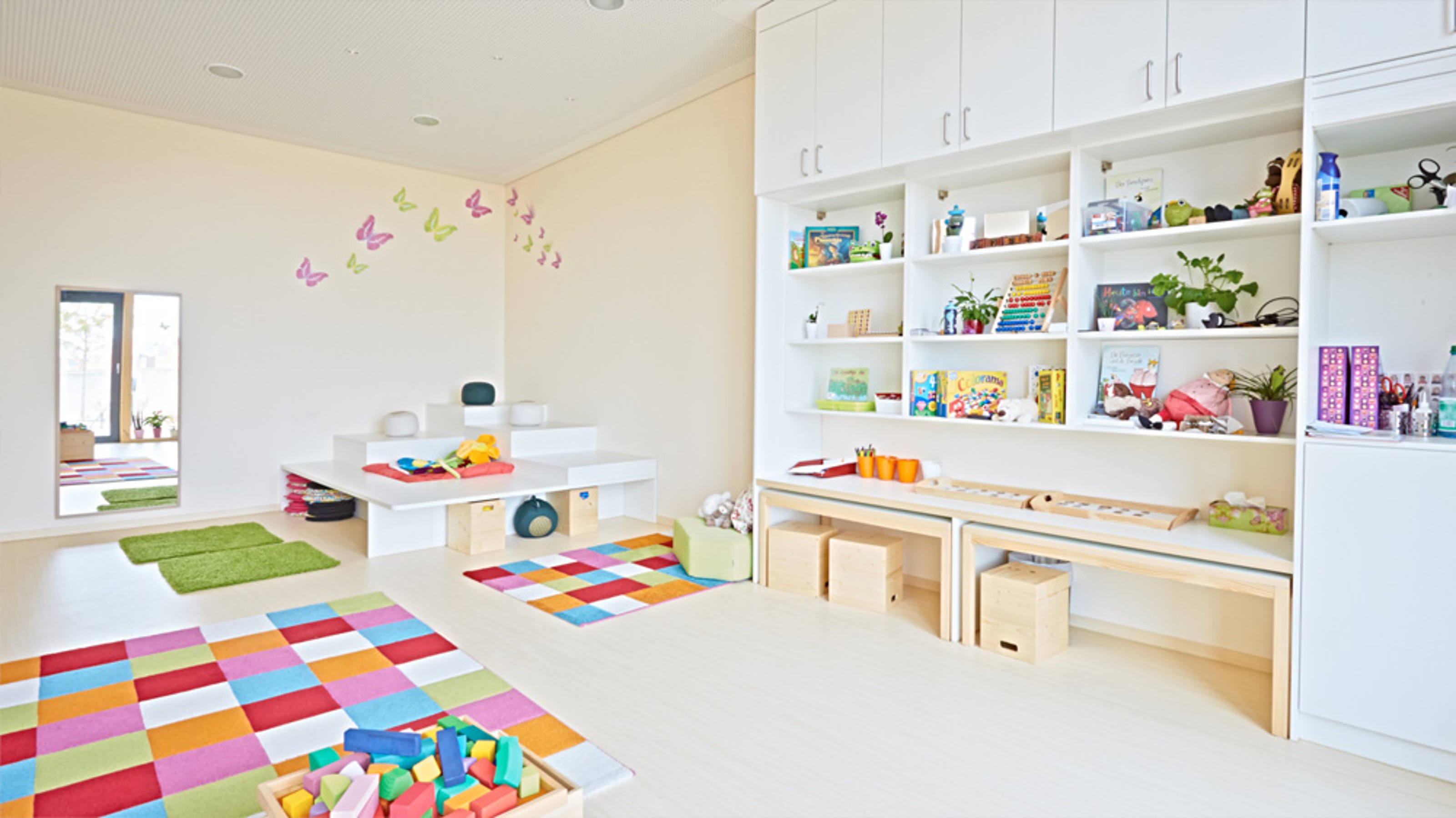 KiTa Wolke 10, indoor area with play facilities