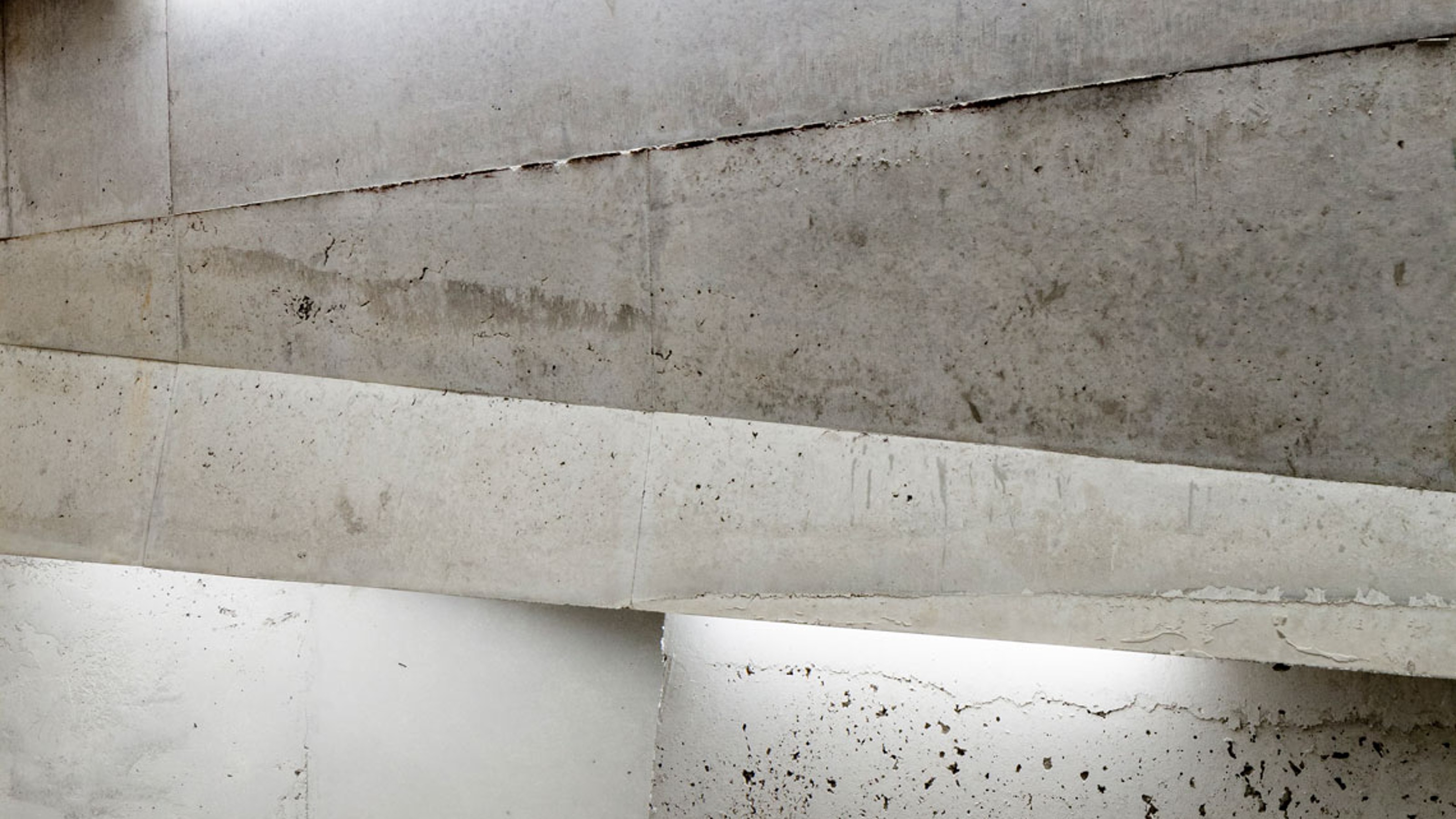 Blaibach Concert Hall, detailed view of the interior walls