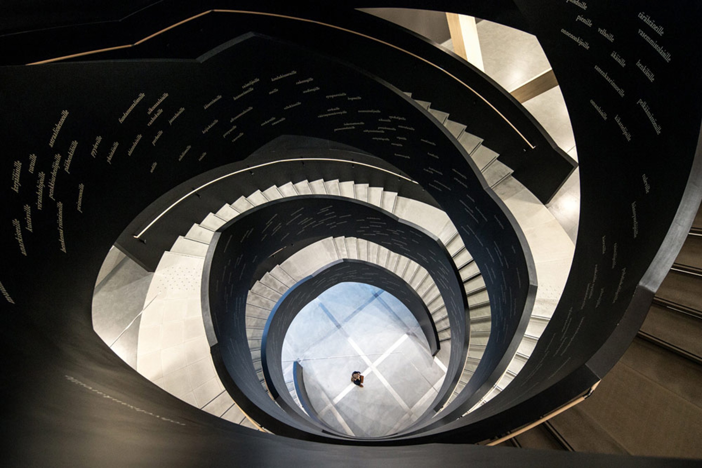 Oodi Central Library, staircase