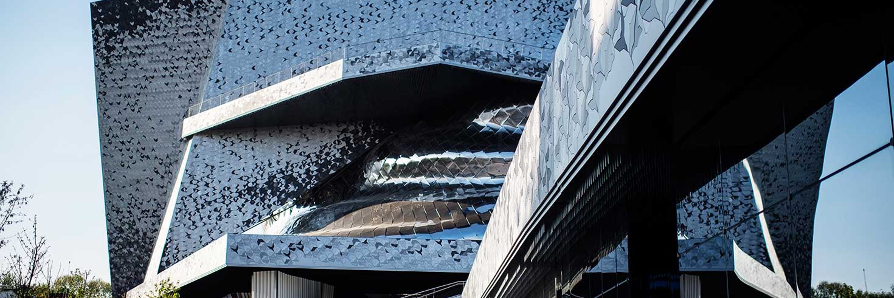 Philharmonie de Paris, exterior view of the building
