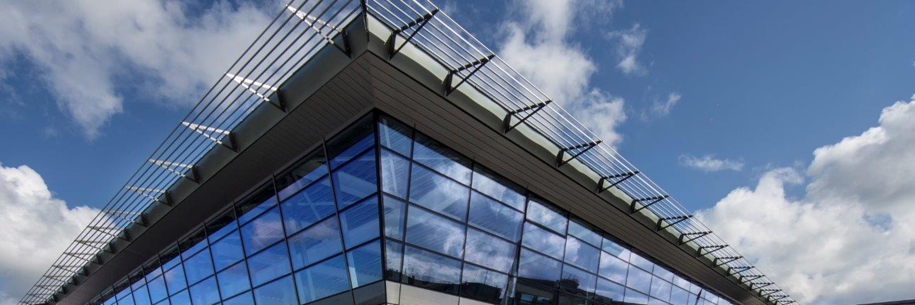 Riga International Airport, exterior view of the building