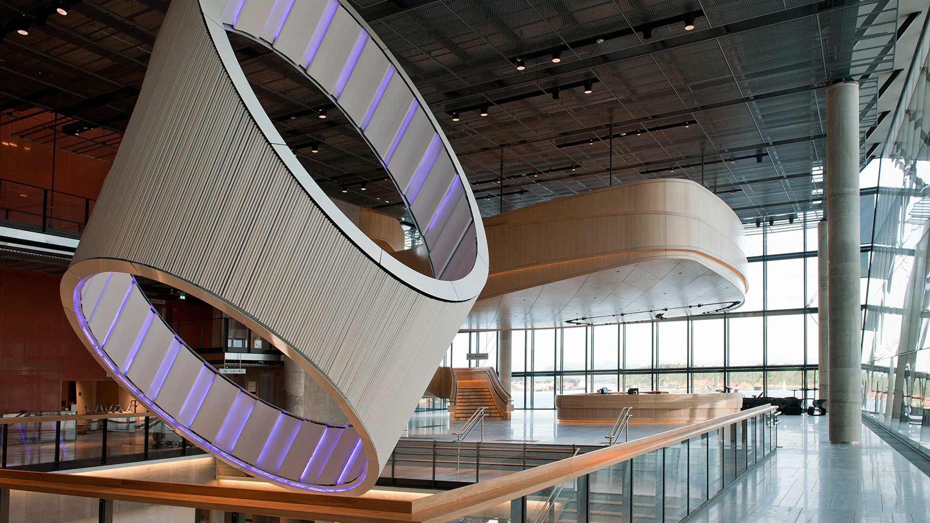 Stavanger Konserthus, interior view of the building