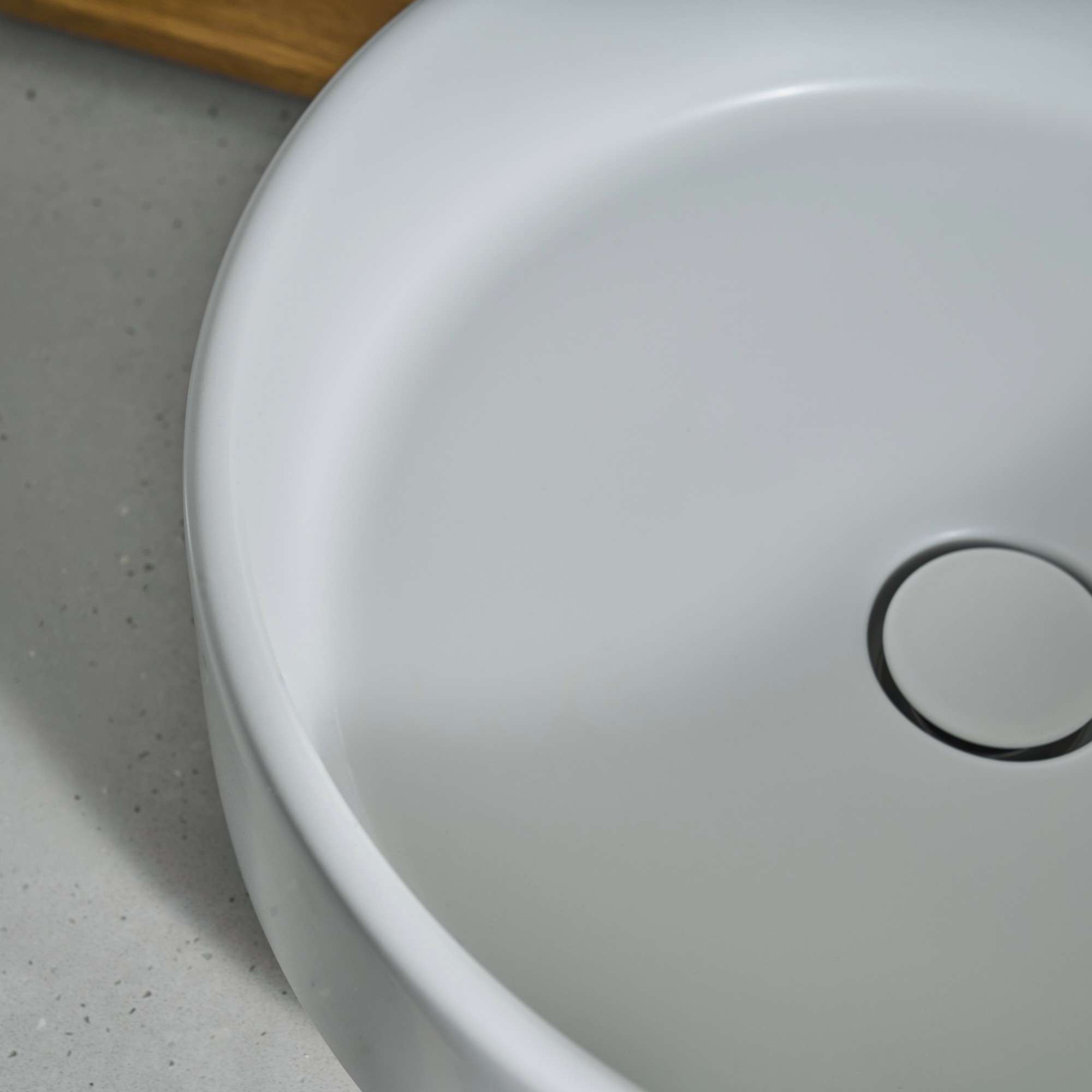 Close-up of a Duravit sink with DuraShield®