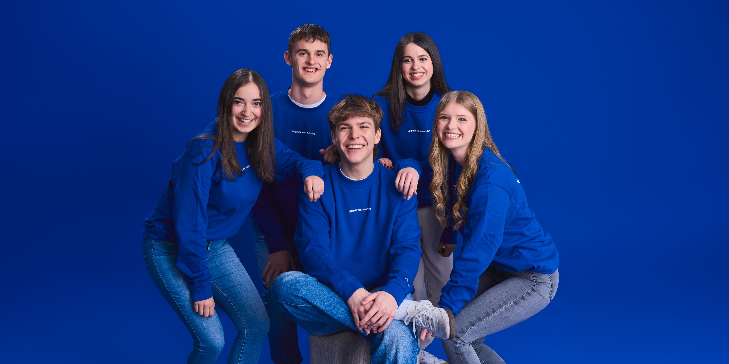 Gruppe von Duravit-Auszubildenden.