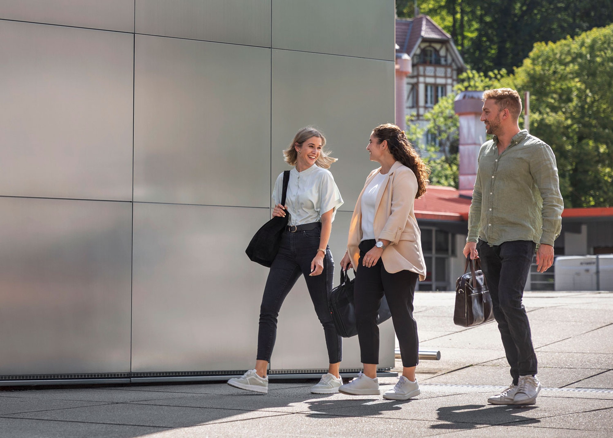 Young employees at Duravit in Hornberg