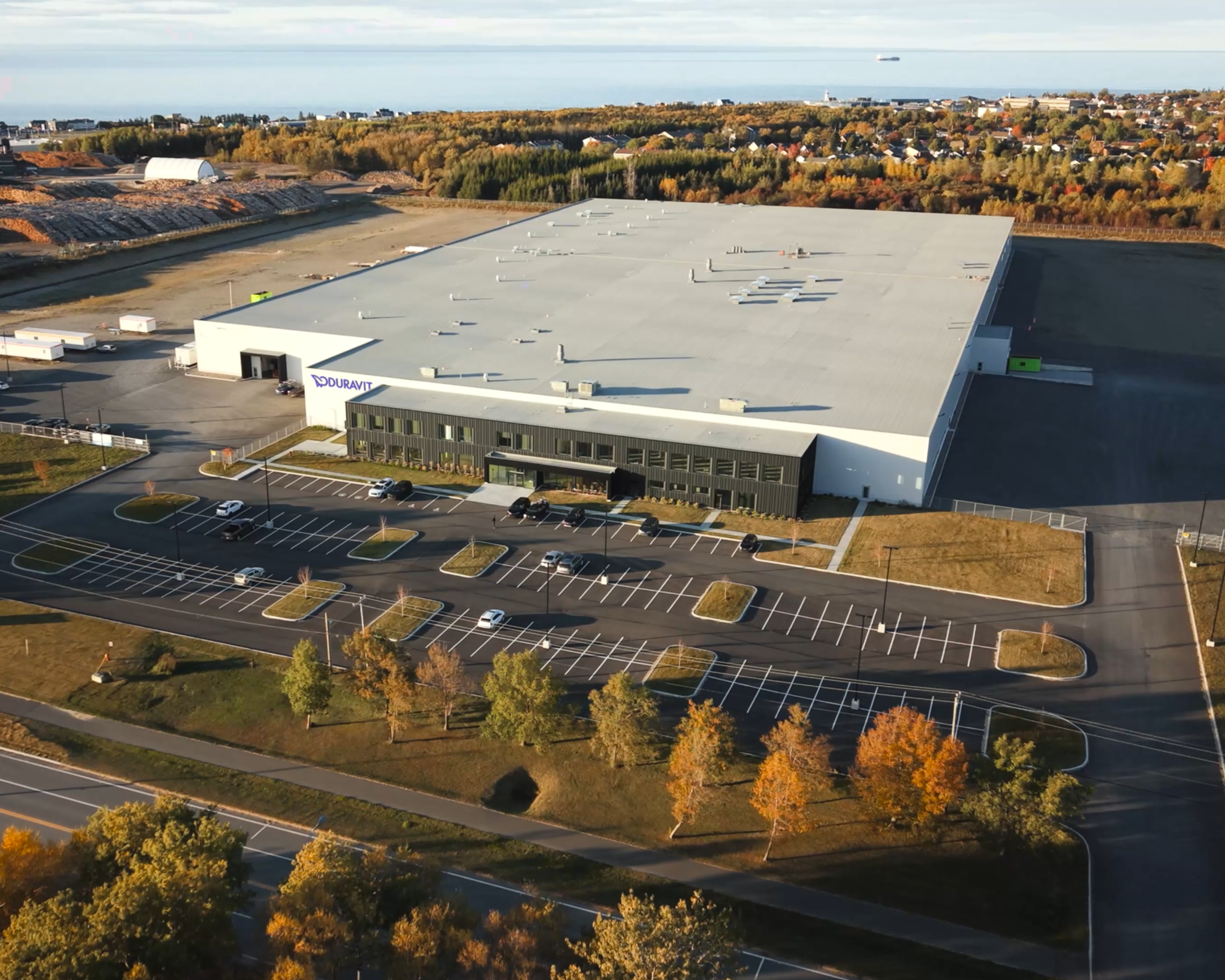 Duravit Werk in Kanada von oben