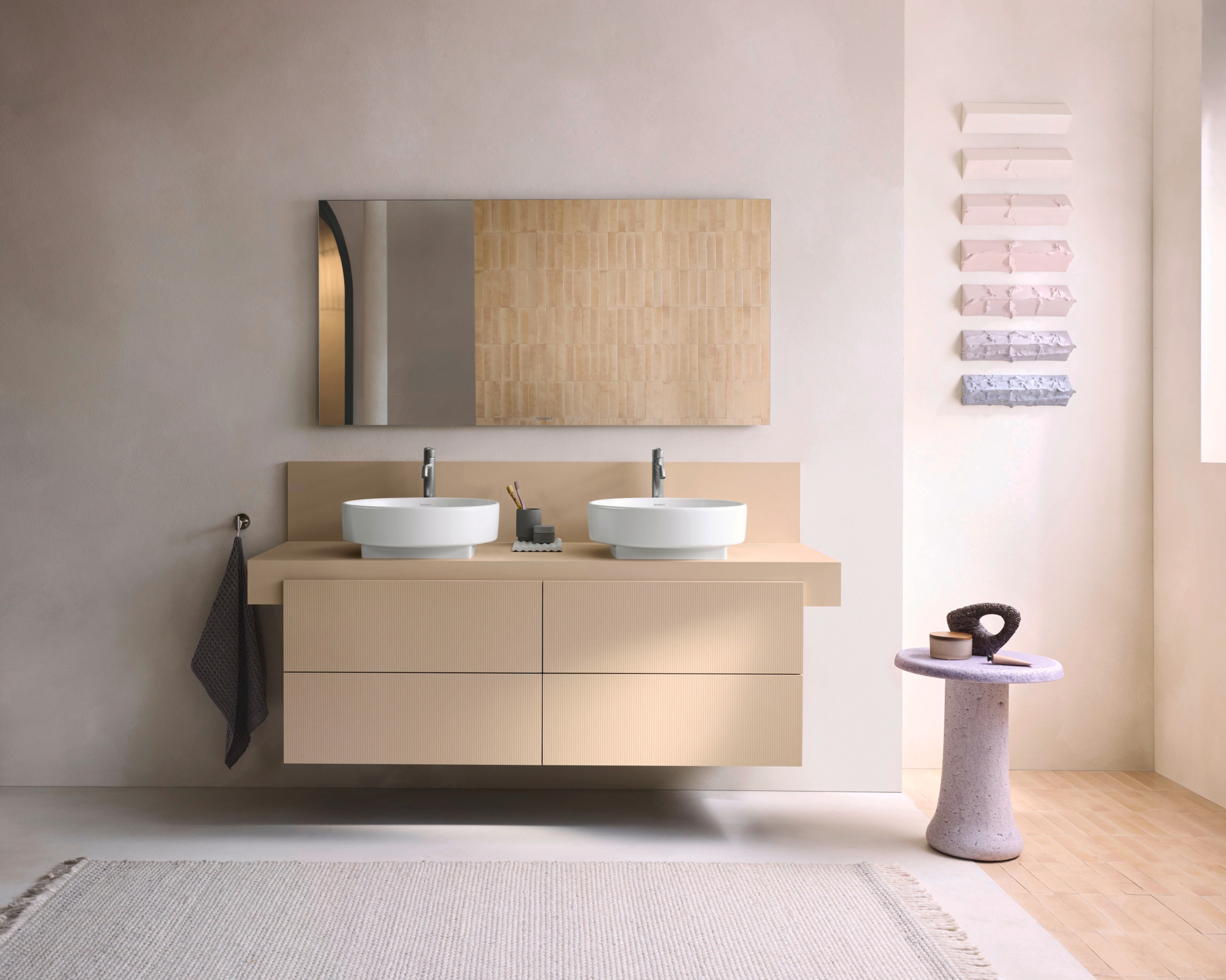 Sink area from the Balcoon series by Duravit