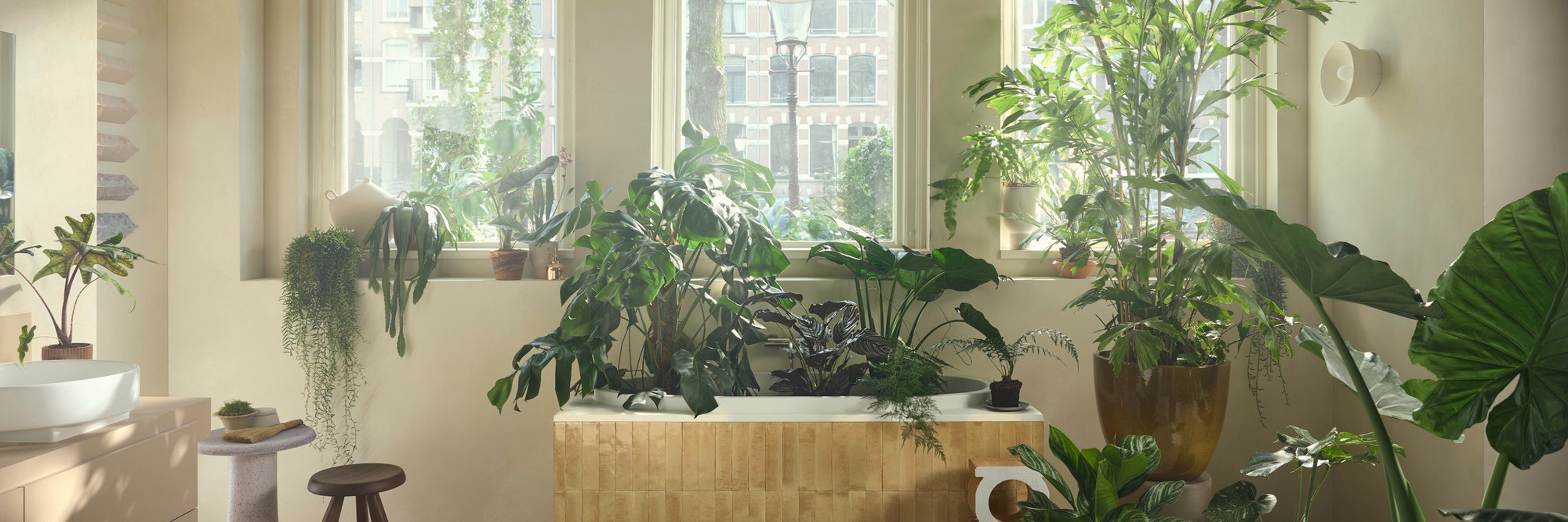 Plants in the Bathroom with Duravit D-Neo Elements
