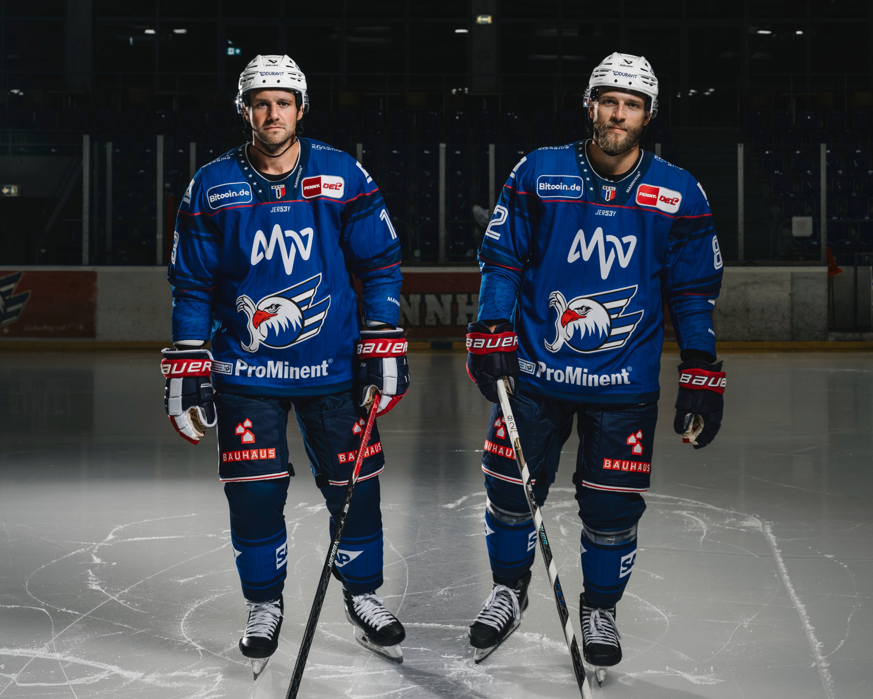 Addition of two ice hockey players from the Adler Mannheim