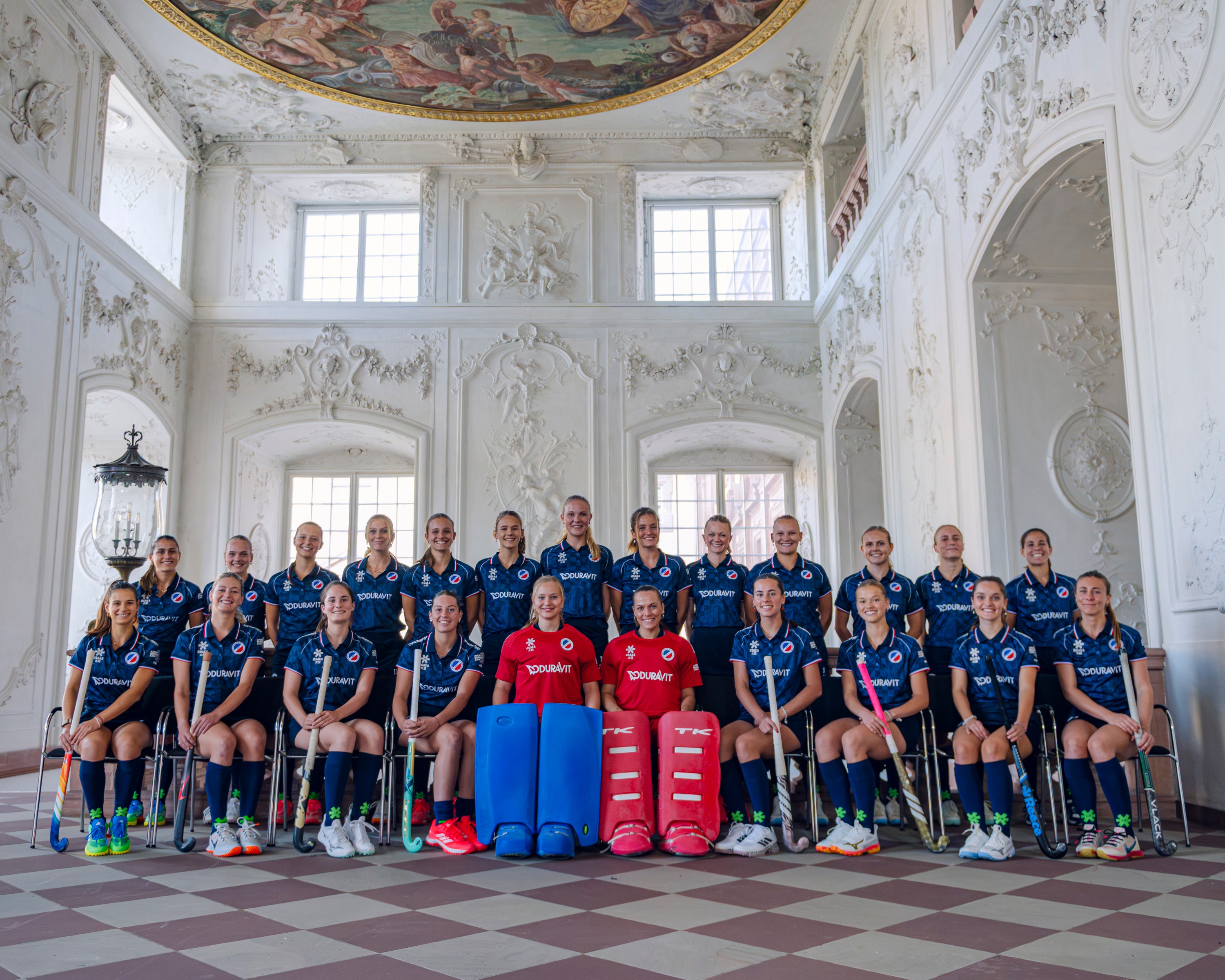 Damenmannschaft des Mannheimer HC