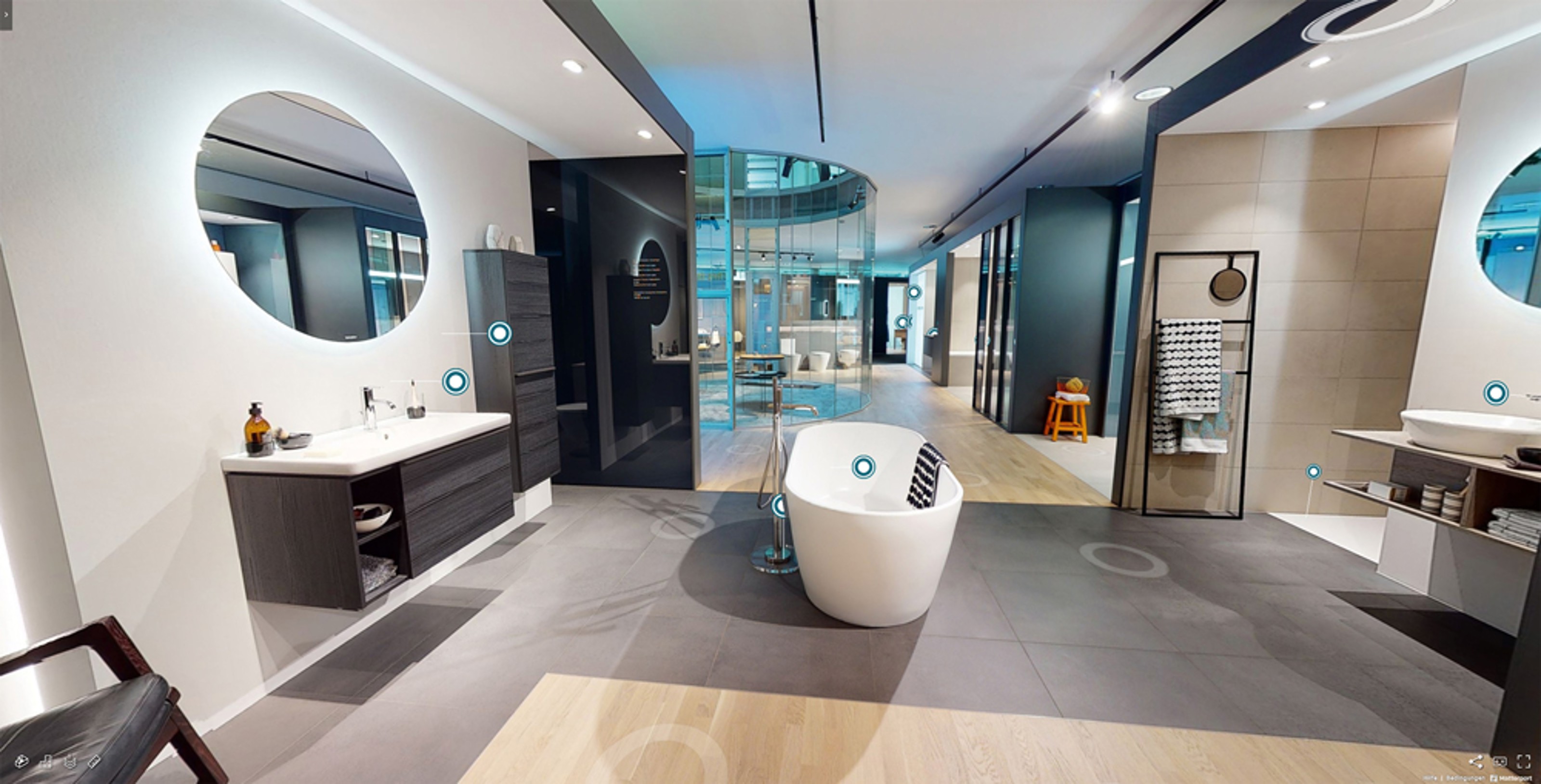 Blick in den Virtual Showroom