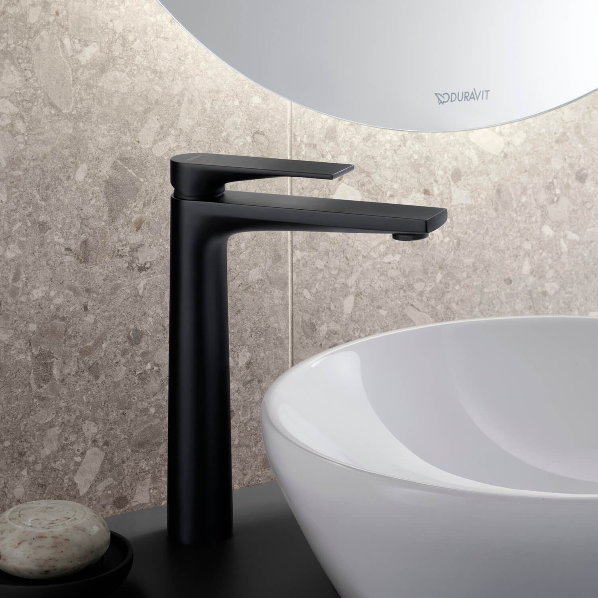 Tulum-armatuur in matzwart in maat L